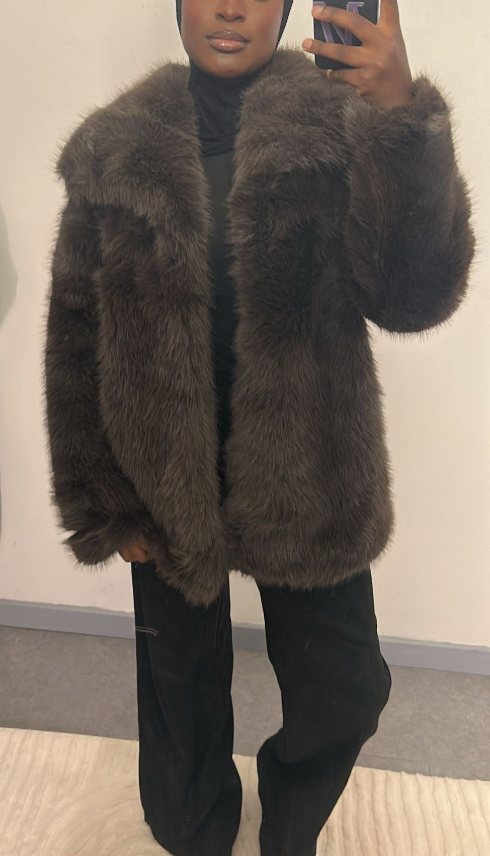 Fourrure avec col