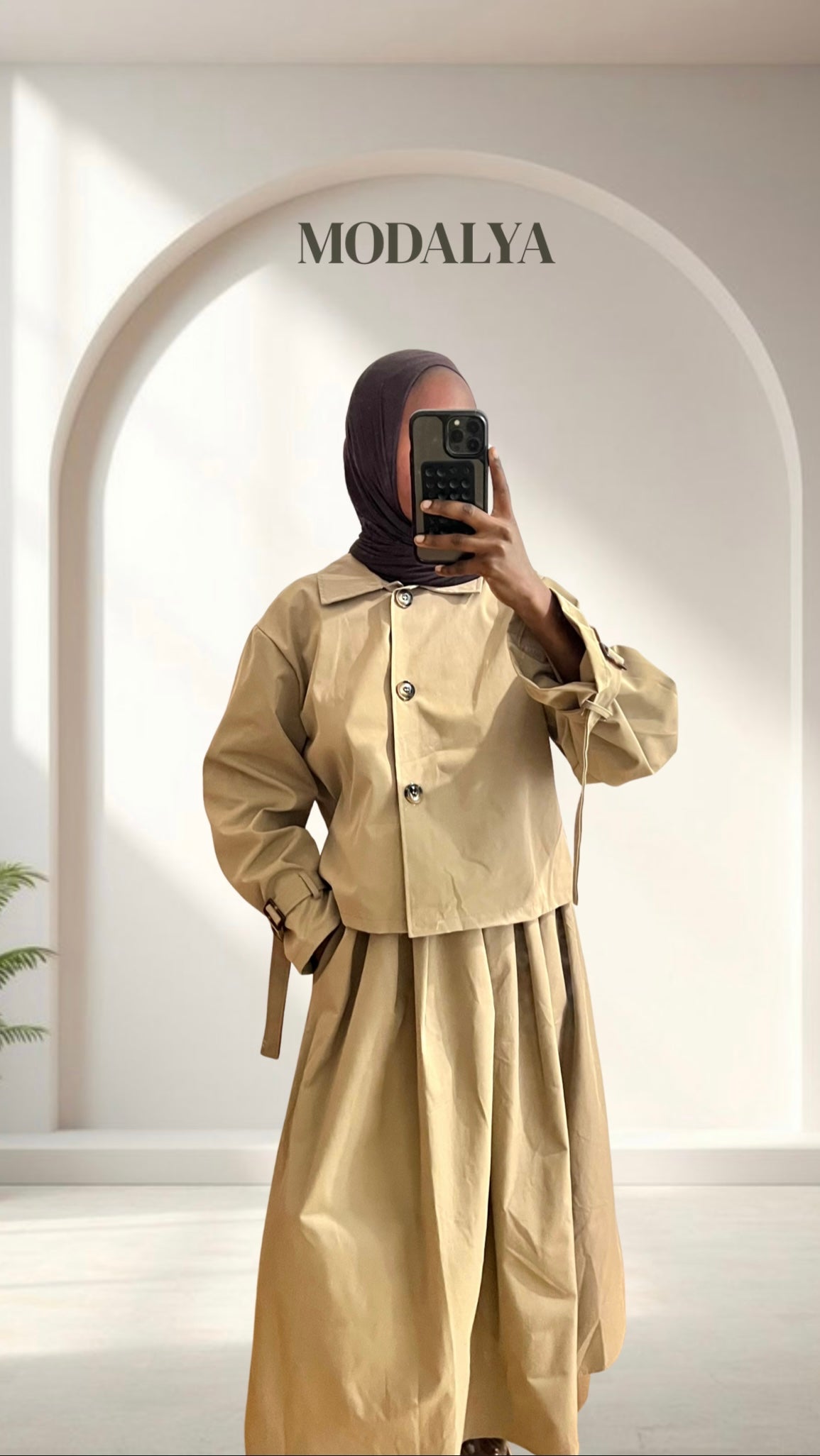 Ensemble Jupe Trenchy